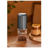 Electric Salt and Pepper Grinder Set, USB Rechargeable, Automatic Salt and Pepper Mill Shakers, Adjustable Coarseness