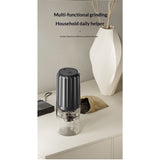 Electric Salt and Pepper Grinder Set, USB Rechargeable, Automatic Salt and Pepper Mill Shakers, Adjustable Coarseness