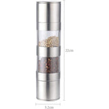 Salt and Pepper Mill - Salt & Pepper Grinders with Ultra-Sharp Grinding Mechanisms - Refillable Mills & Spice Shakers with Adjustable Grinding