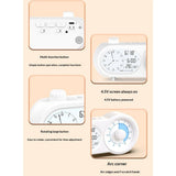 Timer alarm clock, Experience The Passage of Time, Enhance Time Awareness for Classroom and Daily Tasks, Improve Efficiency and Productivity, Stay Focused and Organized