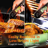 Real time reading of meat thermometer numbers , Food Thermometer for Cooking Kitchen Gadgets, Oven Grill Candy BBQ Essentials Accessories, Gifts for Him Dad Men In Australia - Darrahopens