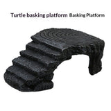 Extra Large Resin Reptile Hideouts Cave Habitat Decor for Reptiles, Amphibians, Fish Tanks and Gecko, Leopard (Small)