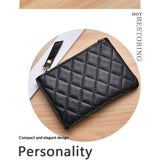 zero wallet, three in one women's high-end wallet, carry with you women's small bag, thin card holder, women's pink