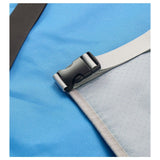 Portable Airplane Seat Extender Travel Bed for Kids, Soft Baby Plane Travel Essentials for Flying, Toddlers Long Flight Must Haves Footrest（blue）