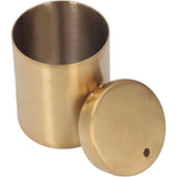 Toothpick Holder,  Stainless Steel Toothpick Holder Dispenser Pocket Toothpicks Holder Round Metal Toothpick Storage Box for Table, Restaurant, Travel (Gold) In Australia - Darrahopens