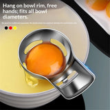2 pack Egg Yolk Separator，Egg Separator for Raw Eggs,Food Grade Stainless Steel Egg Yolk White Separator, Kitchen Baking Gadgets In Australia - Darrahopens