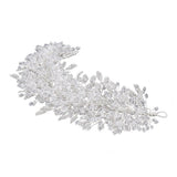 Crystal Wedding Headband Rhinestone Bridal Headpieces Handmade Leaf Wedding Hair Accessories for Brides In Australia - Darrahopens