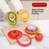 Avocado Saver and Tomato Holder - Set of 4 Reusable Storage Containers for Fridge - Ideal for Garlic, Onions, Lemons, and Potatoes In Australia - Darrahopens