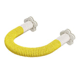 2 pack Bird Stand U Shape Hemp Rope Wood Parrot Perches for Small Birds, Macaw Cockatiels Love Birds Finches,Bird Training Educational Stand Toys (M) In Australia - Darrahopens
