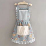 Fashion Womens Cooking Baking Apron | Ladies, Woman, Kitchen Chef Aprons with Pocket,Cute Floral Apron,Kitchen Chef Apron,Suitable for Kitchen Cooking