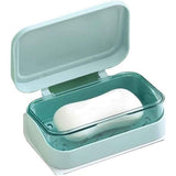 2 pack Soap Holder with Drainage Lid Compact 13.2*8*5cm Bar Soap Container for Bathroom and Kitchen Waterproof Saver Box with Water Filter（only boxs） In Australia - Darrahopens