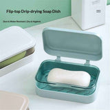 2 pack Soap Holder with Drainage Lid Compact 13.2*8*5cm Bar Soap Container for Bathroom and Kitchen Waterproof Saver Box with Water Filter（only boxs） In Australia - Darrahopens