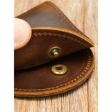 Pouch, Pocket Case for Pennies, Rustic Bag, Travel Accessory, Handmade, Open Coins Holder for Women Men Daily Use Travel In Australia - Darrahopens