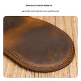 Pouch, Pocket Case for Pennies, Rustic Bag, Travel Accessory, Handmade, Open Coins Holder for Women Men Daily Use Travel