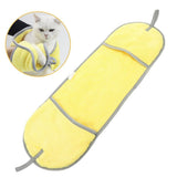 Ultra Absorbent Pet Towel | Quick-Drying, Soft Microfiber Dog & Cat Bath Towel | Lightweight, Durable, Fast Water-Soaking | Ideal for All Breeds (71*28cm) In Australia - Darrahopens