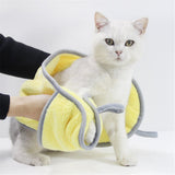 Ultra Absorbent Pet Towel | Quick-Drying, Soft Microfiber Dog & Cat Bath Towel | Lightweight, Durable, Fast Water-Soaking | Ideal for All Breeds (71*28cm)