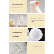 Glass Oil Sprayer, 8oz Olive Oil Mister, Food Grade Portable Refiilable Oil Vinegar Spritzer Sprayer Bottles for Air Fryer, Kitchen, Salad, Baking, BBQ, Frying