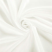 Round Tablecloth - 72 Inch Ivory Round Table Cloth for 24 to 48 Inch Round Tables - Heavy Duty Washable Fabric - for Buffet Table, Holiday Party, Dinner, Wedding & Baby Shower