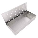 Smoker Box for Charcoal & Gas Grill Stainless Steel - BBQ Wood Chip Smoker Box, Enhance Grilling Flavors for BBQ, 22*9.6*4cm In Australia - Darrahopens