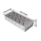 Smoker Box for Charcoal & Gas Grill Stainless Steel - BBQ Wood Chip Smoker Box, Enhance Grilling Flavors for BBQ, 22*9.6*4cm In Australia - Darrahopens