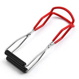 2 pack Canning Jar Lifter Tongs, Jar Lifter with Grip Handle for any size Canning Jars Glass Jars and Secure Grip(red) In Australia - Darrahopens