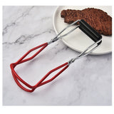 2 pack Canning Jar Lifter Tongs, Jar Lifter with Grip Handle for any size Canning Jars Glass Jars and Secure Grip(red)