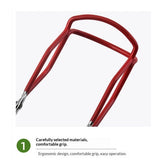 2 pack Canning Jar Lifter Tongs, Jar Lifter with Grip Handle for any size Canning Jars Glass Jars and Secure Grip(red)