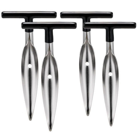 4 qty - Coconut Opener Tool for Fresh GREEN Young Fruit Black Handle Easy Grip,Safe and Convenient Coco Drill Punch Tool In Australia - Darrahopens
