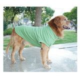 Stretch Vest, Pullover Vest Jacket Sweater for Dogs,Cozy Fall/Winter/Spring Pet Jacket, light green, L In Australia - Darrahopens