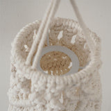 Boho Hanging Lamp Shade Light Cover Pendant Ceiling Decor for Living Room, Bedroom and Bathroom, Warm White, Bulb Not Included