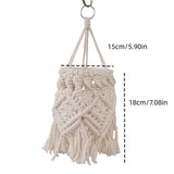 Boho Hanging Lamp Shade Light Cover Pendant Ceiling Decor for Living Room, Bedroom and Bathroom, Warm White, Bulb Not Included