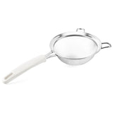 Small Fine Mesh Strainer: Stainless Steel 30 Mesh Kitchen Food Sieve with Sturdy Riveted Handle, Heavy Duty Deep Handheld Colander for Tea, Juice In Australia - Darrahopens