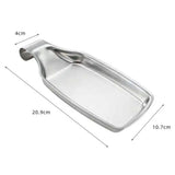 Stainless Steel Spoon Rest Set of 2 for Kitchen Stove Top, Large Cooking Utensil Spatula Ladle Holder with Square Bottom, Accessories for Kitchen Countertop, Heavy Duty, Dishwasher Safe