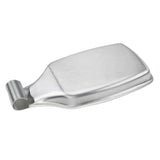 Stainless Steel Spoon Rest Set of 2 for Kitchen Stove Top, Large Cooking Utensil Spatula Ladle Holder with Square Bottom, Accessories for Kitchen Countertop, Heavy Duty, Dishwasher Safe