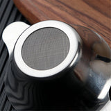 4 Pack Stainless Steel Mini Strainer Fine Mesh Tea Funnel Coffee Filter with Double Handles (silvery) In Australia - Darrahopens