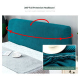 Stretch Headboard Covers for Bed Headboard Slipcover, Jacquard Bed Head Cover Dustproof Protector Cover for Bedroom Décor（120cm）