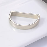 20 Pcs Silver Napkin Rings - Napkin Ring(Semicircle) Stainless Steel Napkin Rings for Table Settings Wedding Christmas Party Dinner Table In Australia - Darrahopens