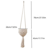 Handmade Hanging Planter for Indoor/Outdoor Plants, Basket Plant Holder, Flower Basket for Kitchen Home Decoration In Australia - Darrahopens