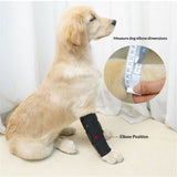 1 pair Dog Canine Front Leg Brace Paw Compression Wraps with Protects Wounds Brace Heals and Prevents Injuries and Sprains Helps with Loss of Stability Caused by Arthritis (M) In Australia - Darrahopens