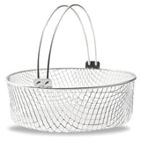 Air Fryer Basket, Air Fryer Replacement Accessory Mesh Basket with Handle, Round Stainles Steel Steamer Basket for Air Fryer, Instant Pot, Oven, Steamer Basket, Household Frying Food Basket In Australia - Darrahopens