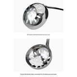 Stainless Steel Finish Olive Spoon, Long Handle Stainless Steel Serving Spoon with Hook Hot Pot  (9.25" L)