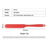 2 pack Skinny Silicone Jar Spatula: Heat-Resistant Food-Grade 9.6in Long Narrow Sourdough Stirring Stick, Seamless Flexible Peanut Butter Spreader for Scraping Icing Bread Cream, Jam (Black)
