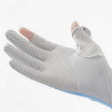 Thin Sun UV Protection Driving Gloves for Women,Cooling Gloves for Running Hiking Pickleball, Anti-Slip UV Gloves (One Size)
