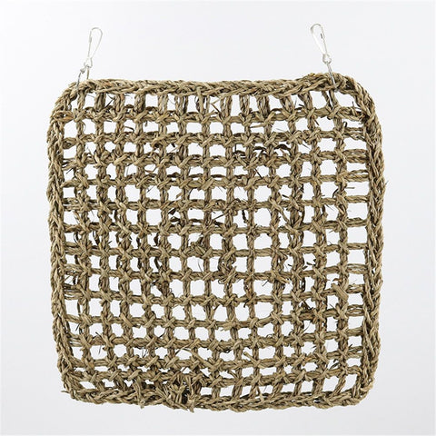 Bird Foraging Wall Toy - Climbing Rope Net for Parakeet, Cockatiel, Finch, Parrot - Durable, Non-Toxic Bird Toy - Indoor, All Ages, 30*30cm In Australia - Darrahopens