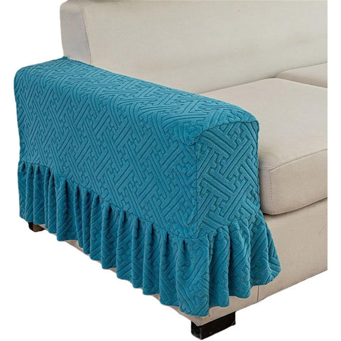 2Pcs Couch Arm Covers, Armrest Cover for Sofa, Sofa Arms Covers Washable Arms,Skin-Friendly for Pets (one on the left and one on the right)（Sofa gloves only） In Australia - Darrahopens