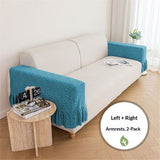 2Pcs Couch Arm Covers, Armrest Cover for Sofa, Sofa Arms Covers Washable Arms,Skin-Friendly for Pets (one on the left and one on the right)（Sofa gloves only） In Australia - Darrahopens