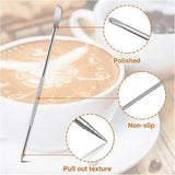 Milk Frothing Pitcher, Thicker Version 350ml 12oz Steaming Pitchers Stainless Steel Milk Coffee Cappuccino Latte Art Barista Steam Pitchers Milk Jug Cup with Decorating Pen