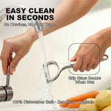 Vegetable Peeler - Dishwasher Safe Y Peeler - Easy to Use with Potatoes, Cabbage, Carrots, and More - Progessional Grade Kitchen Tool In Australia - Darrahopens