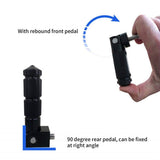Universal Motorcycle Bicycle Folding Foot Pegs 90 Degree Foldable Electric Motorbike For Passenger Footrests Rearsets Rear Set Footpegs foot Rest Pedals M8 Install Bolts