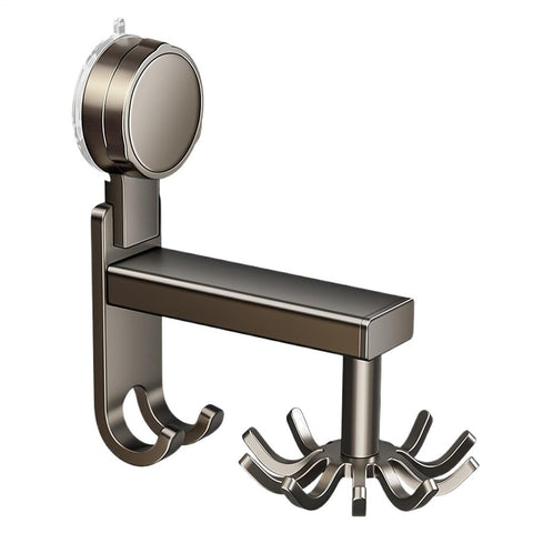 Kitchen Utensil Hanger, Rotational Suction Hooks, 360 Degree Hanger with No Punch Design, Tableware Hook for Apartment Restaurant Entryway, Home Accessories, Kitchen Rack for Bathroom Dining In Australia - Darrahopens